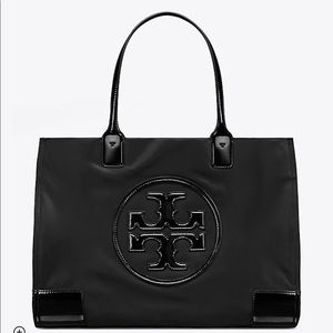 Authentic Tory Burch Ella Patent LARGE Tote